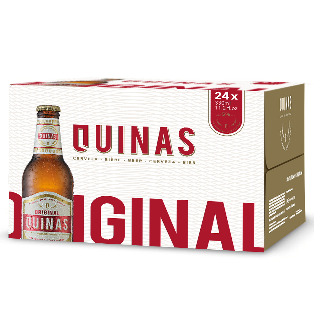 QUINAS Beer Bottle 24 x 33cl – QUINAS