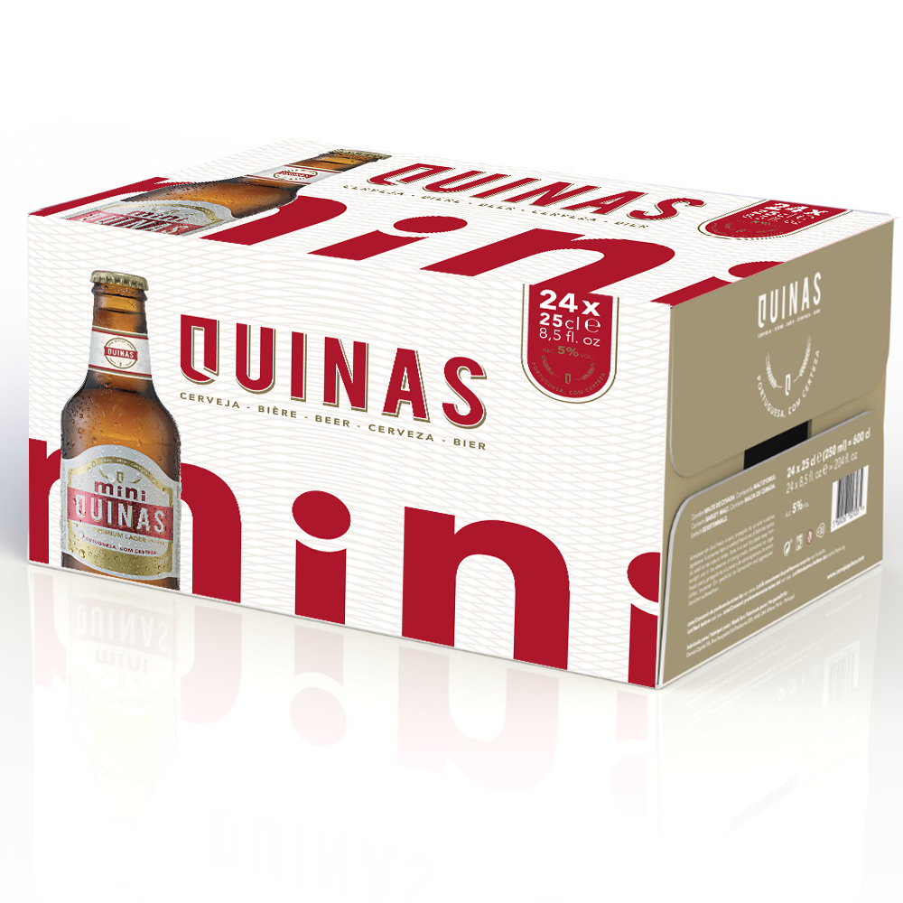 QUINAS BEER BOTTLE 24x25cl – QUINAS